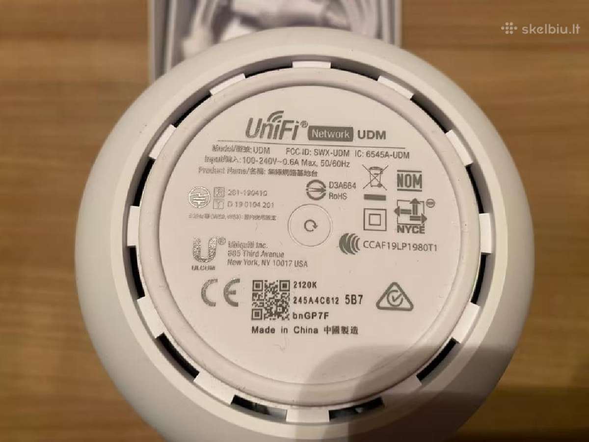 Ubiquiti Unifi Dream Machine Udm - nuotraukos Nr. 4