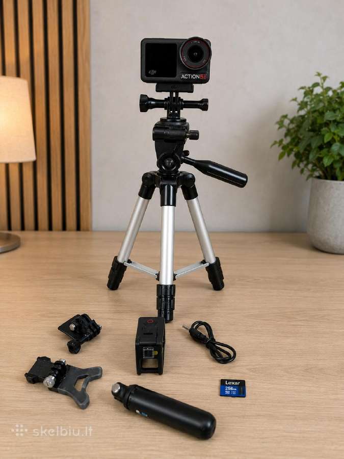 Dji Osmo Action 5 Pro – pilnas komplektas + 2 Sd - nuotraukos Nr. 2