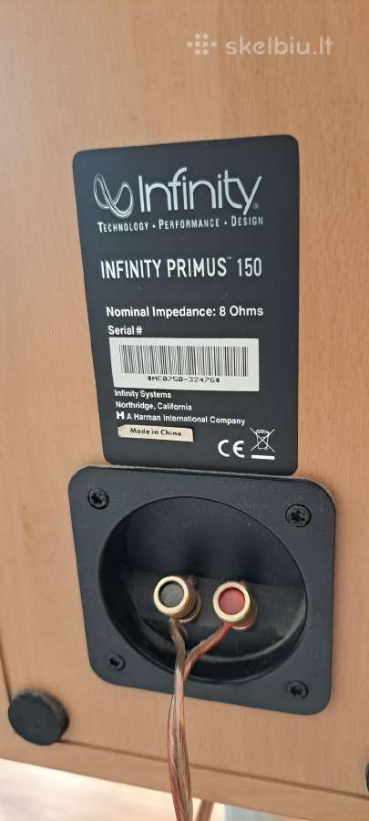 Infinity garso kolonėlės ir Sony stiprintuvas - nuotraukos Nr. 3