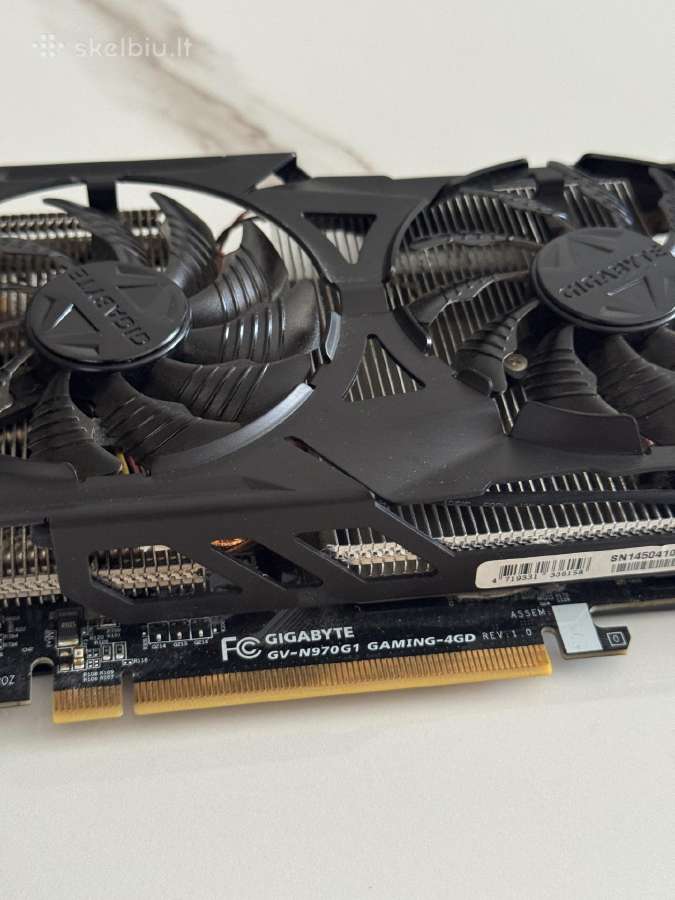 Gigabyte Geforce Gtx 970 G1 Gaming 4gb Windforce - nuotraukos Nr. 2