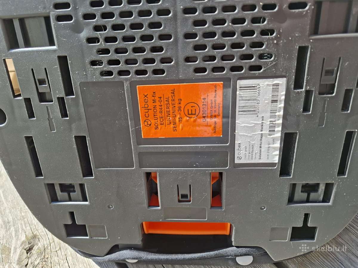 Cybex Solution M-fix kėdutė - nuotraukos Nr. 2