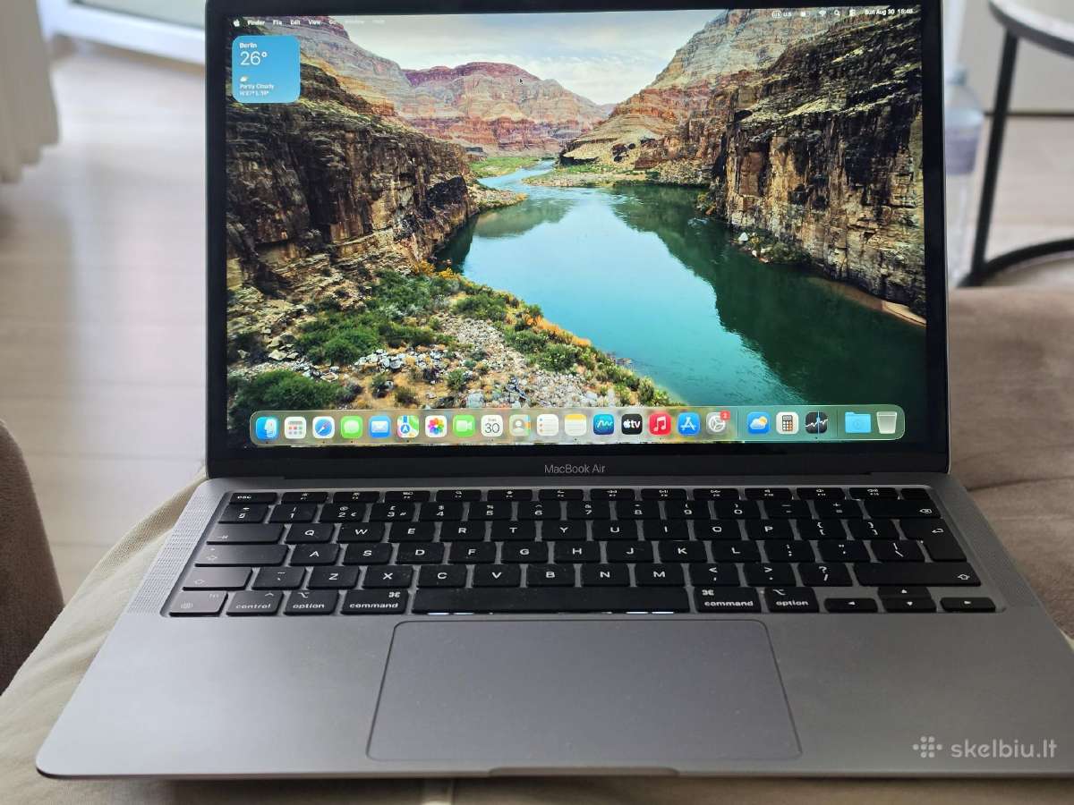Nešiojamas kompiuteris MacBook Air M1 2020 - nuotraukos Nr. 2