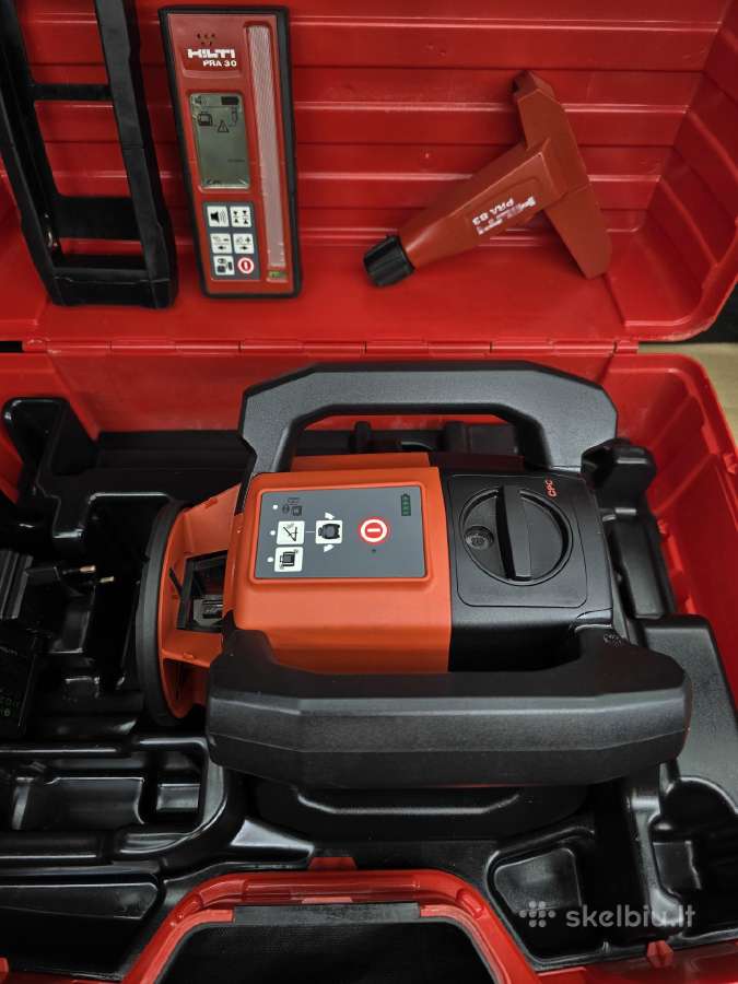 Rotaciniai nivelyrai Bosch, Leica hilti - nuotraukos Nr. 11