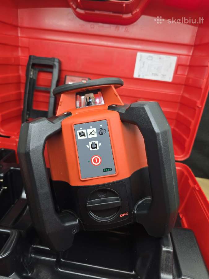 Rotaciniai nivelyrai Bosch, Leica hilti - nuotraukos Nr. 2