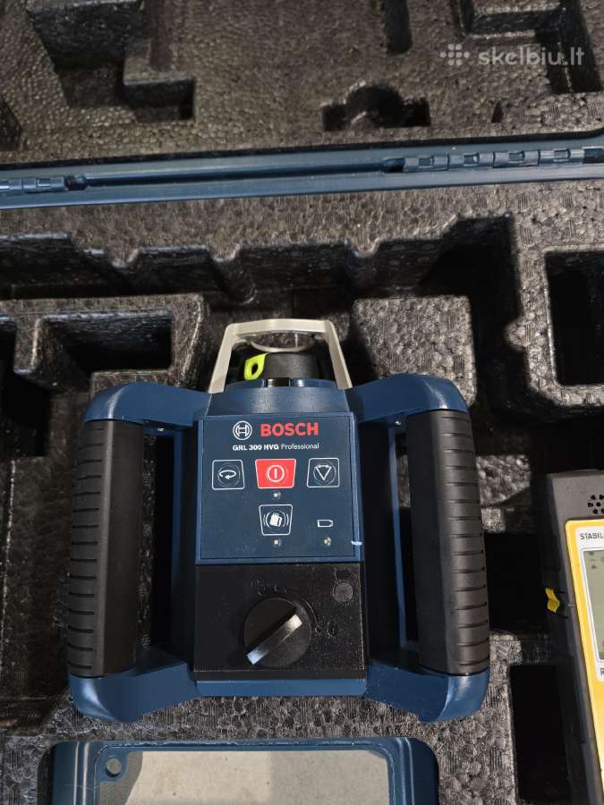 Rotaciniai nivelyrai Bosch, Leica hilti - nuotraukos Nr. 18