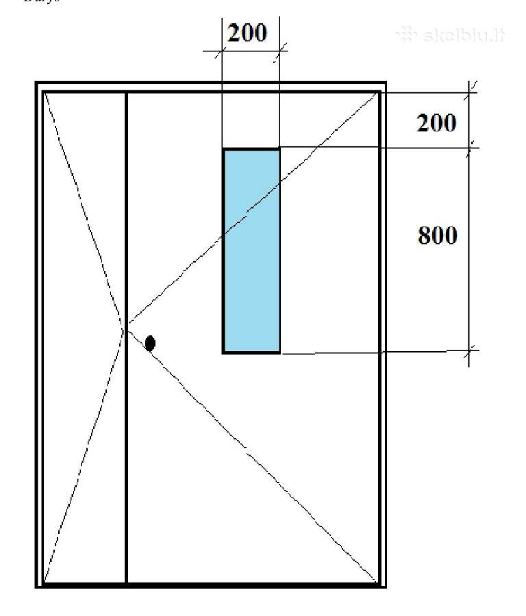 Lauko laiptines durys, remas su praplatinimu - nuotraukos Nr. 6