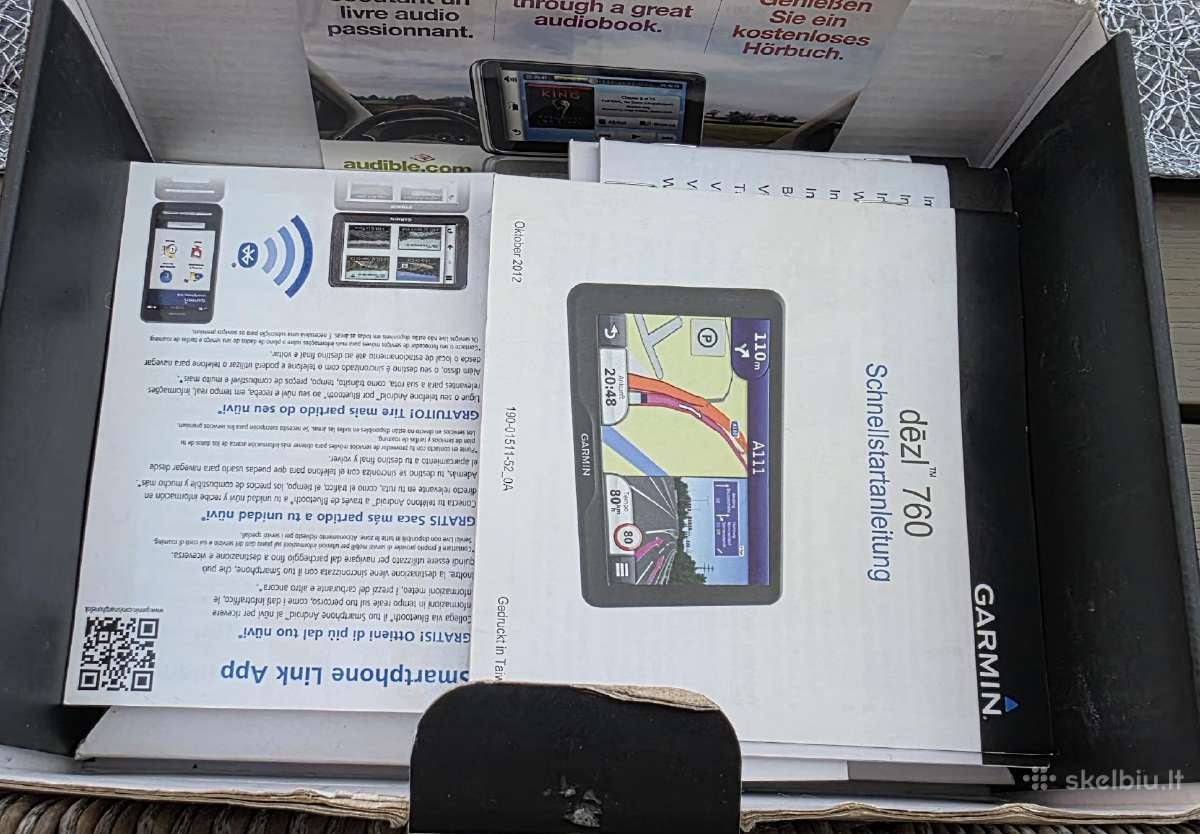 Garmin dēzl 760lmt-d sunkvežimiui - nuotraukos Nr. 6