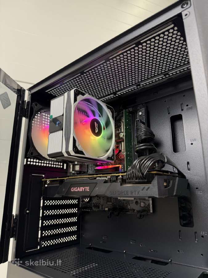 Stacionarus Žaidimų Kompiuteris Rtx 2070 I5 10400 - nuotraukos Nr. 9