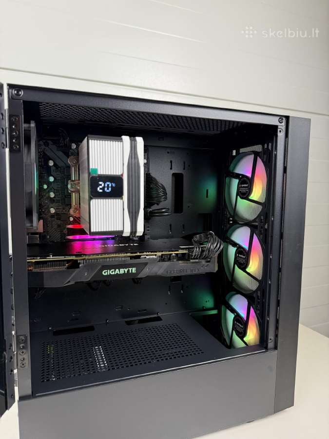 Stacionarus Žaidimų Kompiuteris Rtx 2070 I5 10400 - nuotraukos Nr. 16