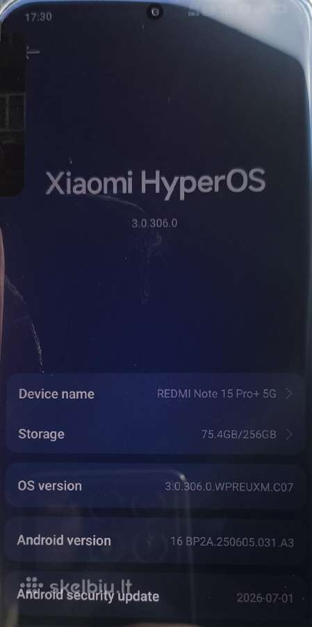 Poco x6 pro Redmi note 15pro plus mainai - nuotraukos Nr. 3