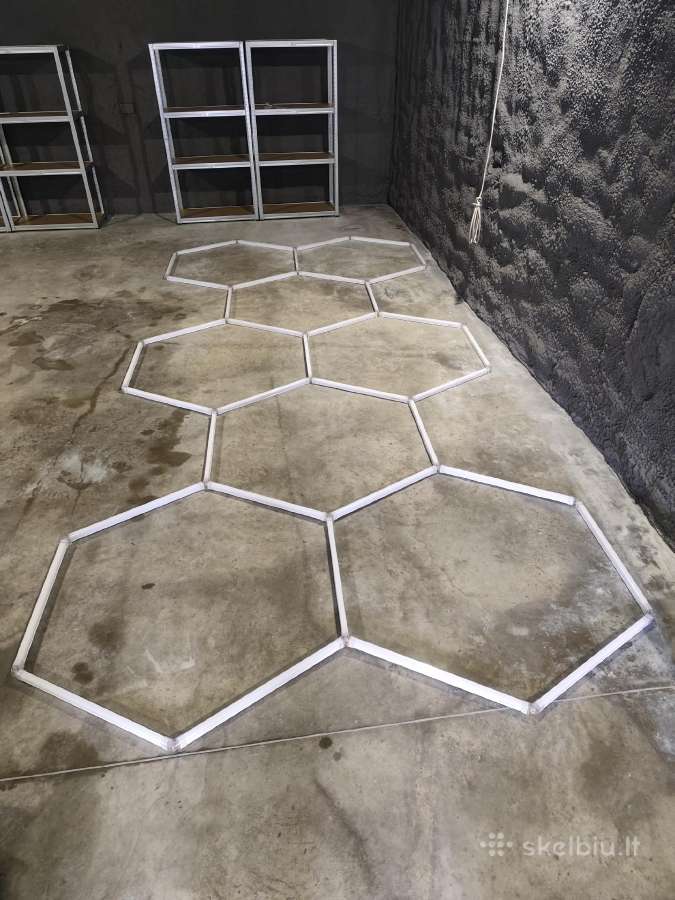 Lubinis LED honey comb šviestuvas - nuotraukos Nr. 4