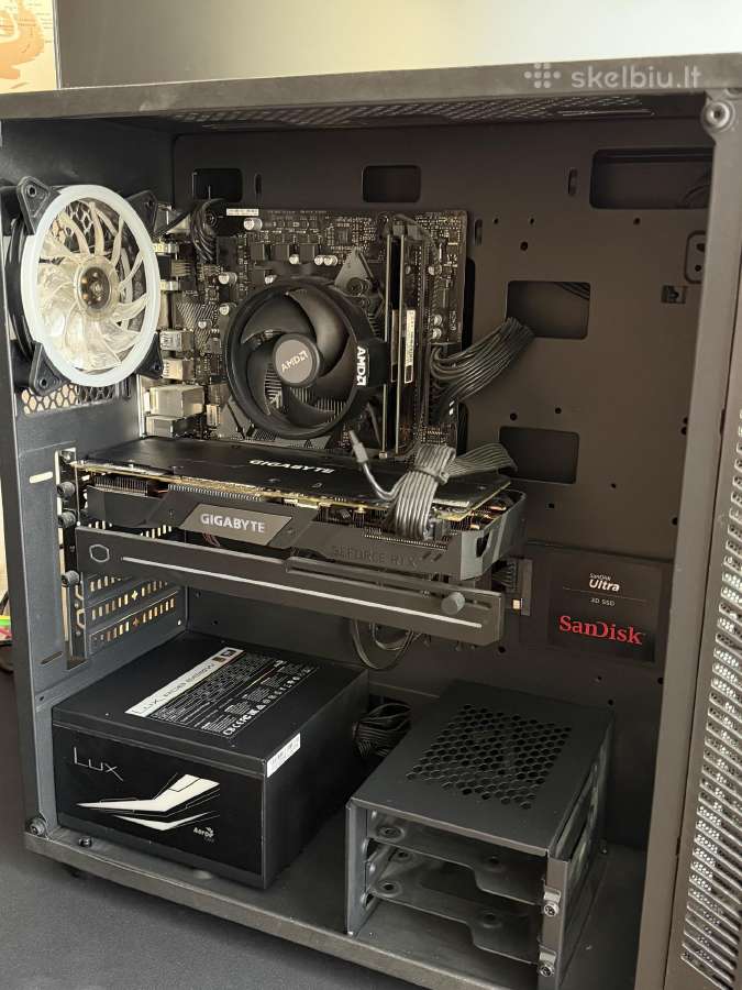 Parduodu Pc (Rtx 2070 / Ryzen 5 2600) - nuotraukos Nr. 2