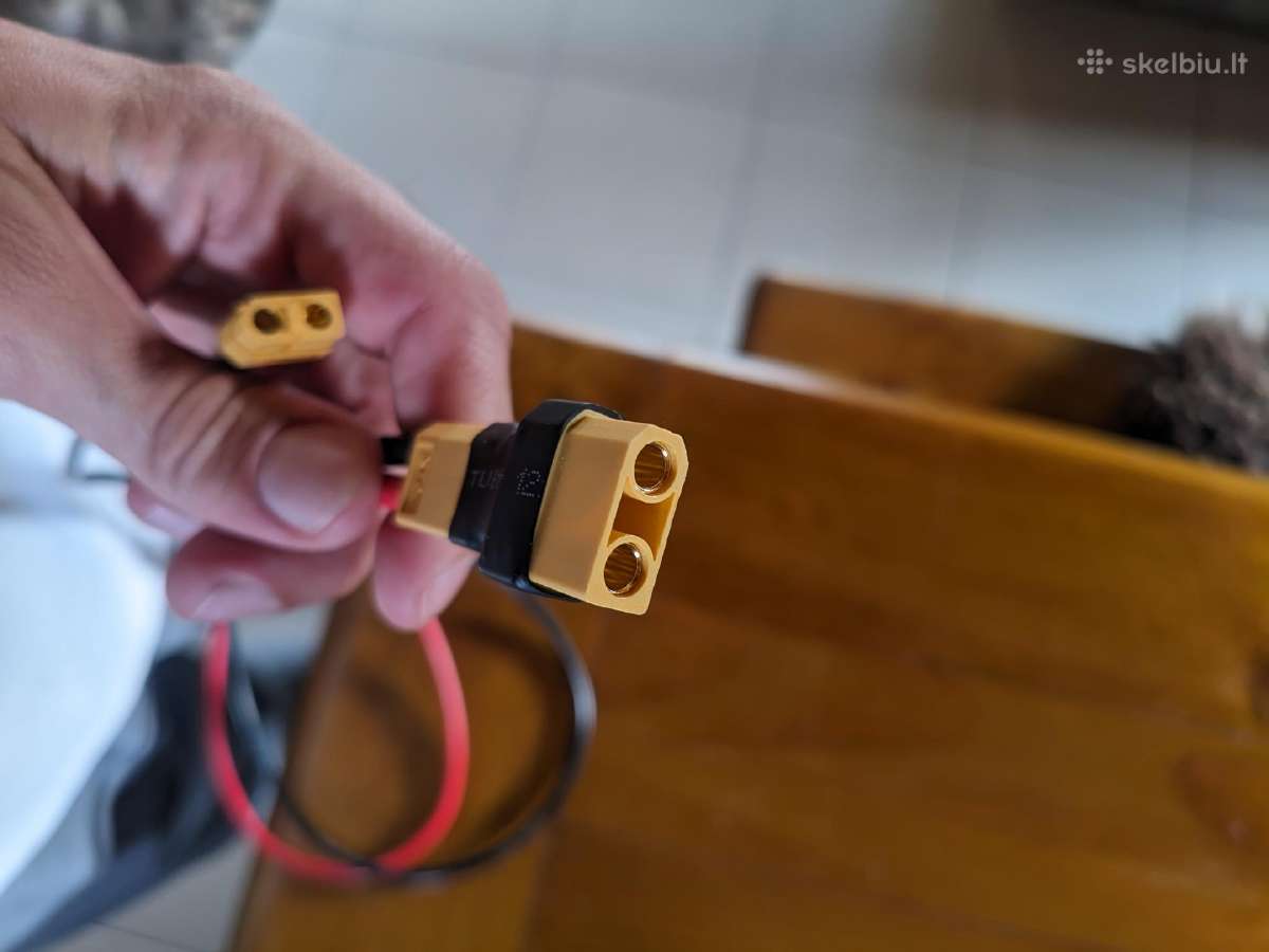 Xt60 i xt60 ir Xt90 12 awg laidas - nuotraukos Nr. 2