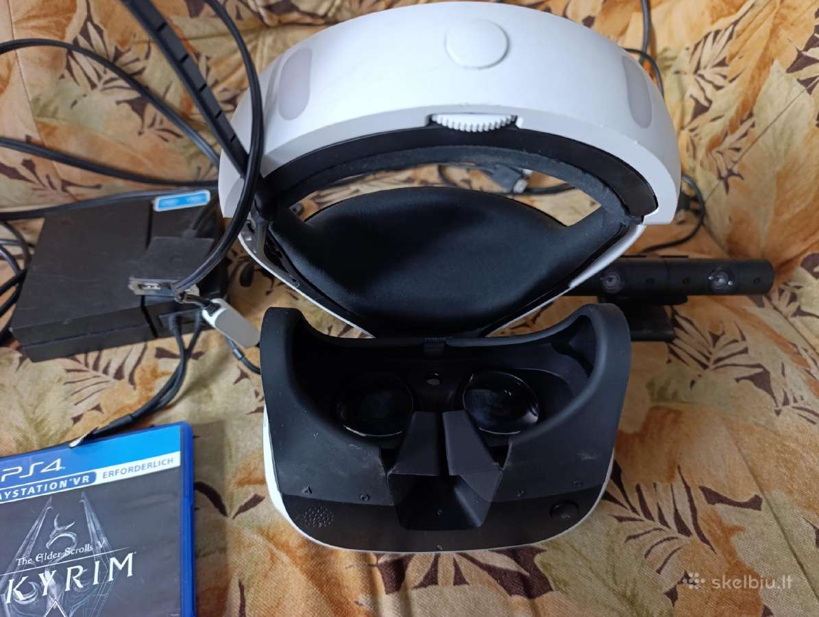 Playstation 4 fat +Vr komplektas 1tb atrišta - nuotraukos Nr. 2