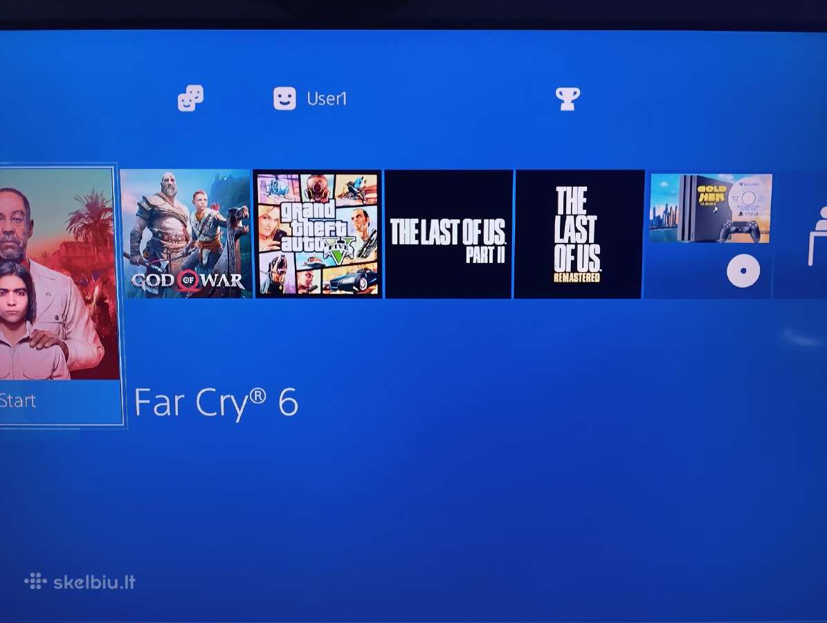 Playstation 4 fat +Vr komplektas 1tb atrišta - nuotraukos Nr. 7