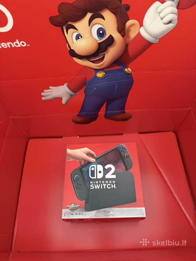 Nintendo Switch 2 256gb + Mario Kart World - nuotraukos Nr. 3