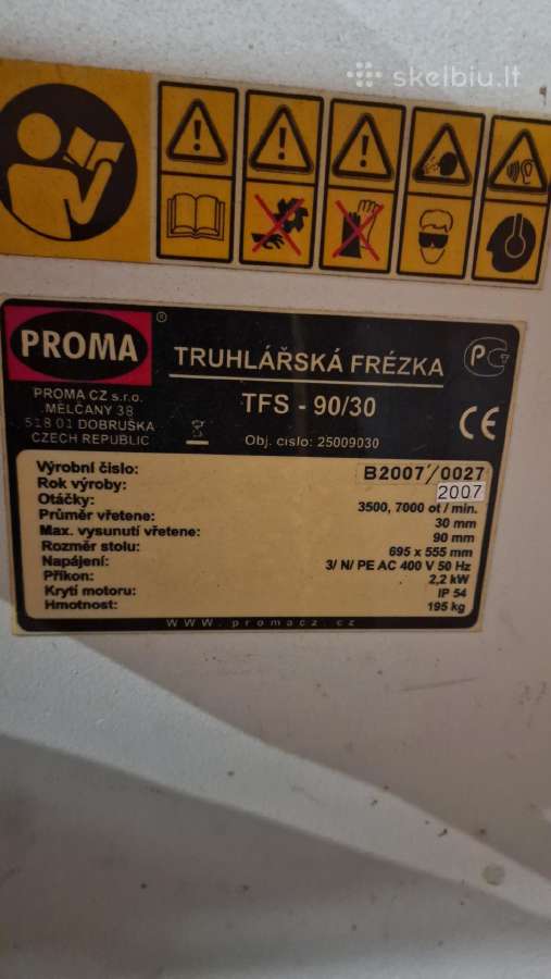 Frezavimo staklės medienai - nuotraukos Nr. 5