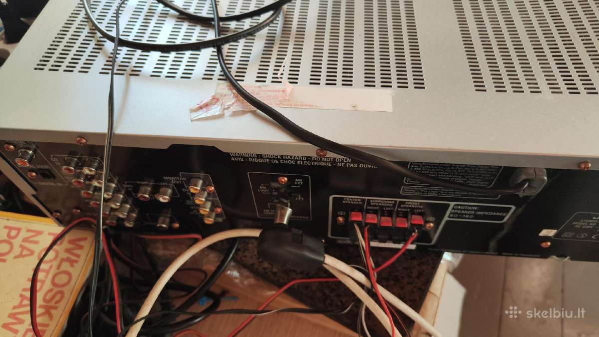 Vintažinis Blaupunkt stiprintuvas ir JVC Rx-5032v - nuotraukos Nr. 16