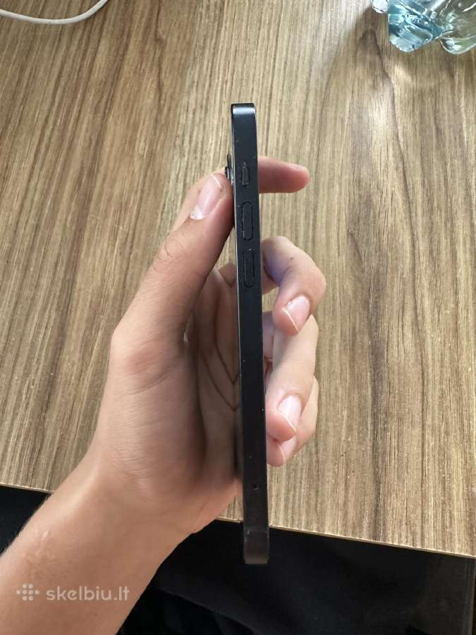 iPhone 12 Black 77% baterija Sugedęs krovimo - nuotraukos Nr. 3