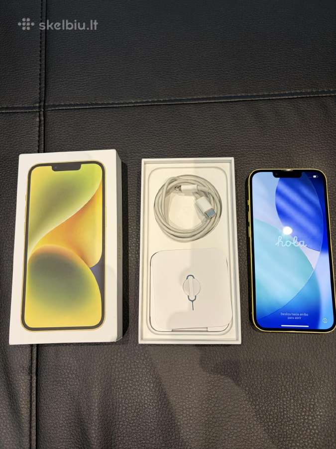 iPhone 14, Yellow, 128gb - nuotraukos Nr. 2