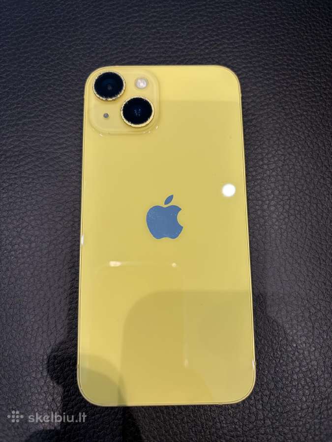 iPhone 14, Yellow, 128gb - nuotraukos Nr. 3