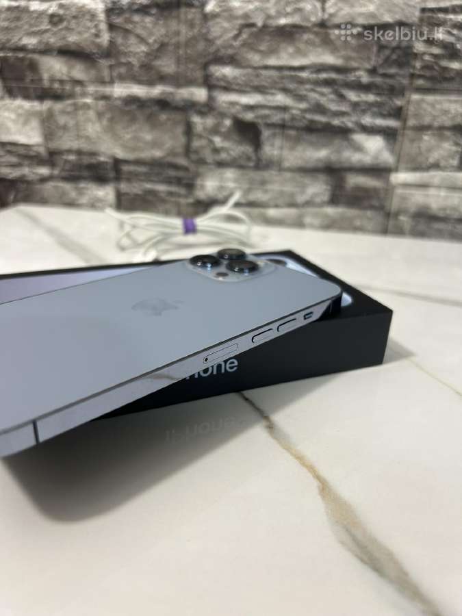 iPhone 13 Pro Max 128gb 79% Light blue - nuotraukos Nr. 2