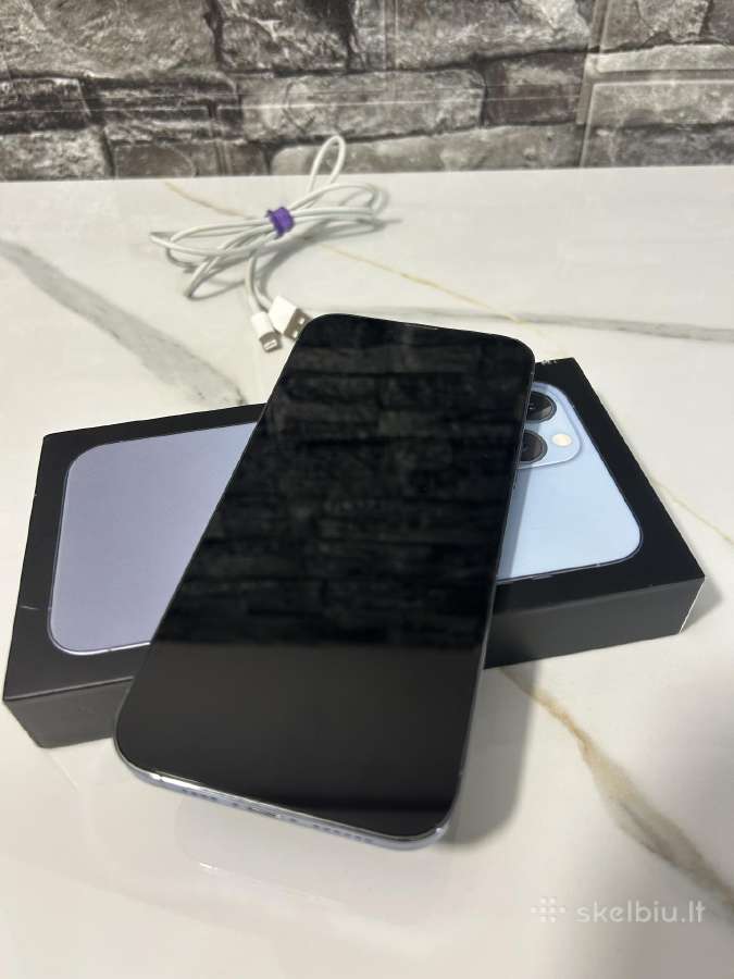 iPhone 13 Pro Max 128gb 79% Light blue - nuotraukos Nr. 12