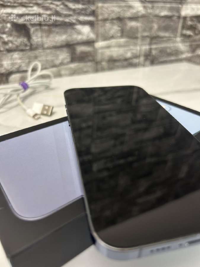 iPhone 13 Pro Max 128gb 79% Light blue - nuotraukos Nr. 15
