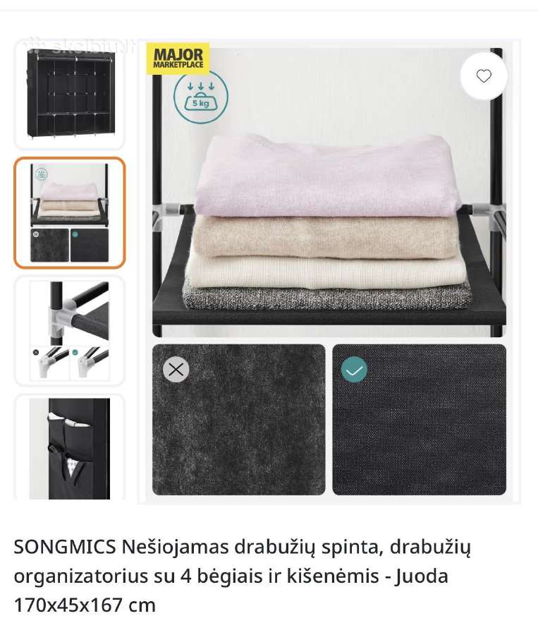 Surenkama nauja spinta - nuotraukos Nr. 4