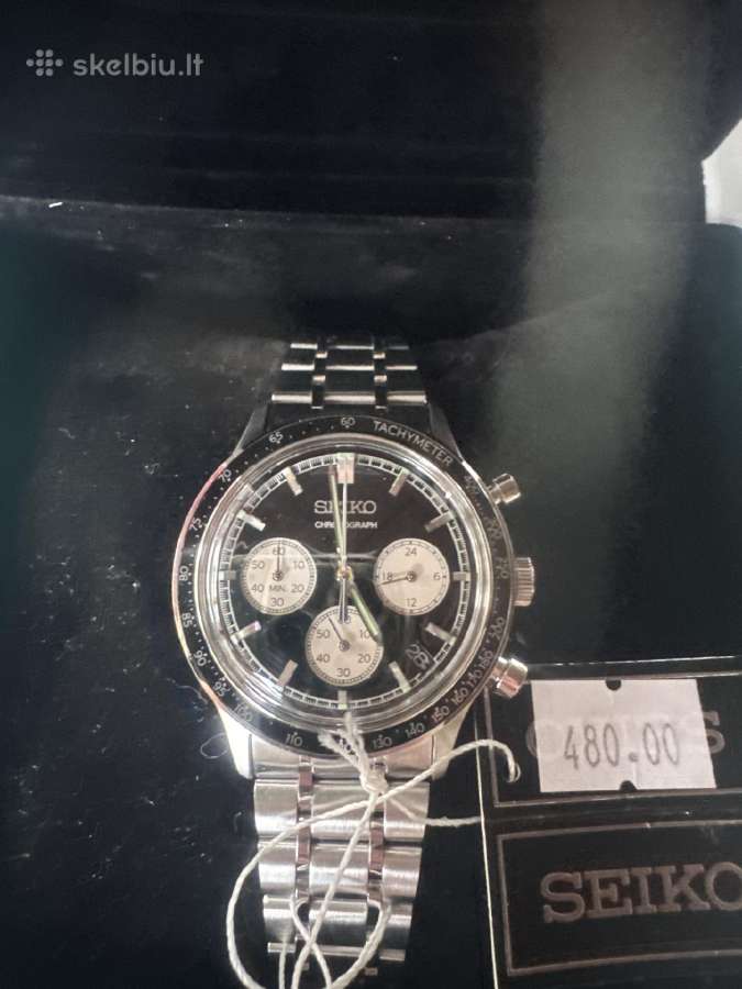 Parduodu laikrodį seiko naują panašų į daytoną - nuotraukos Nr. 2