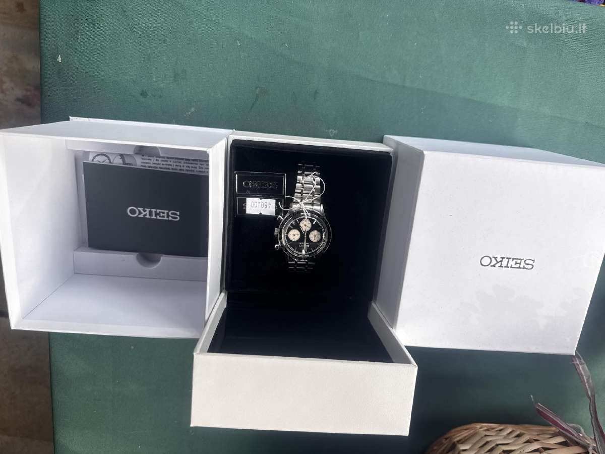 Parduodu laikrodį seiko naują panašų į daytoną - nuotraukos Nr. 3