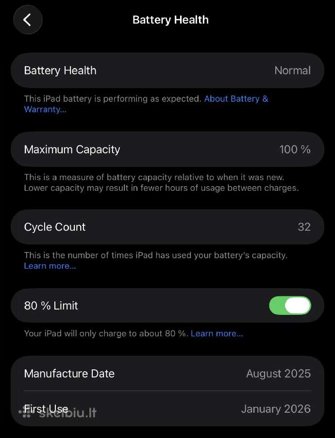 iPad Pro 11" M5 256gb WiFi - nuotraukos Nr. 4