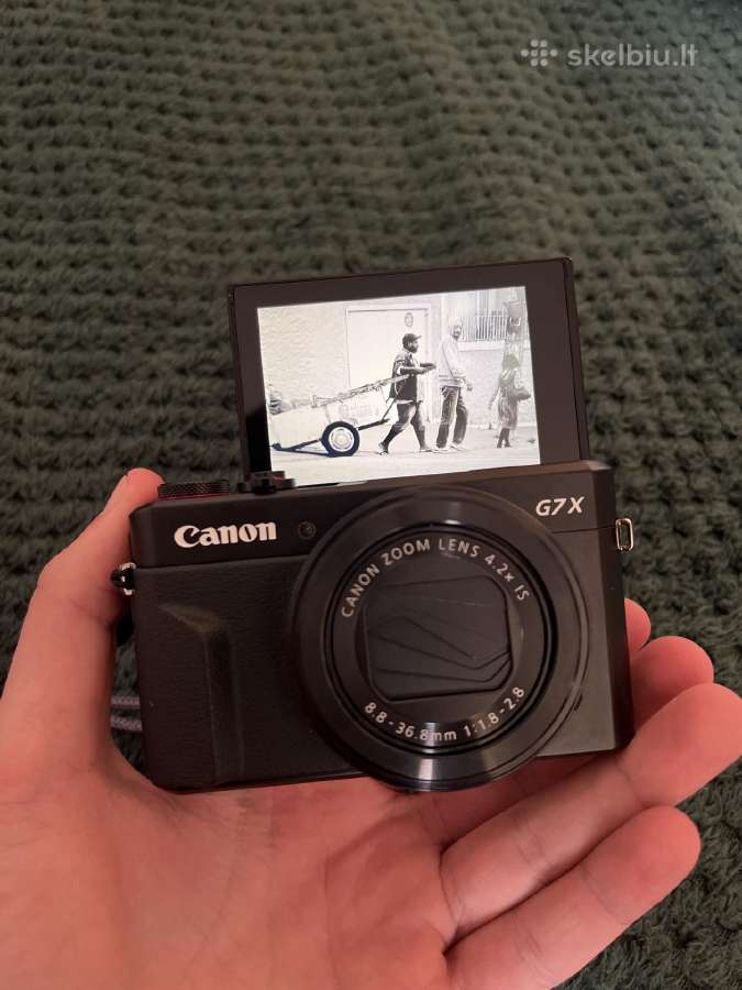 Canon G7x Mkii skaitmeninis fotoaparatas - nuotraukos Nr. 5