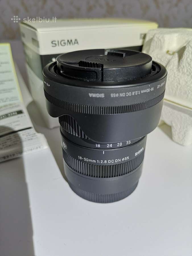 Sigma 18-50mm f/2.8 Dc Dn Contemporary Sony - nuotraukos Nr. 2