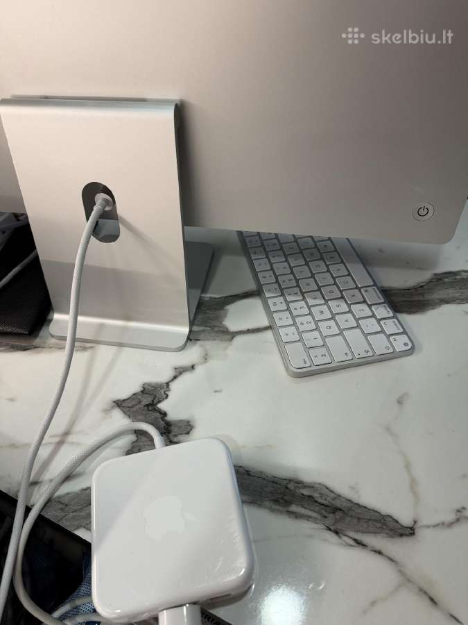 iMac 24 + klaviatūra + pelė 512gb 2021m - nuotraukos Nr. 3