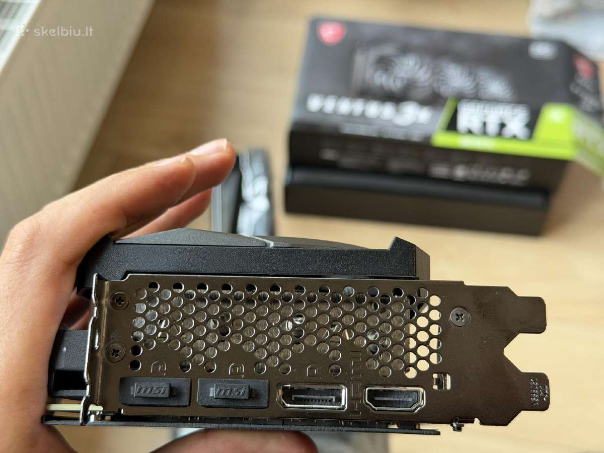 Vaizdo plokštė Msi Geforce Rtx 3070 Ti - nuotraukos Nr. 6
