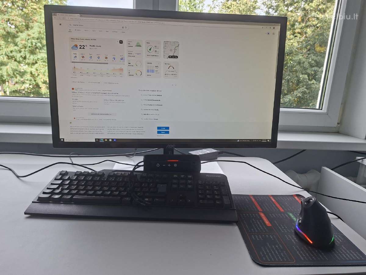 Ryzen 7 2700x + Rtx 3060 Ti + Aoc monitor - nuotraukos Nr. 2