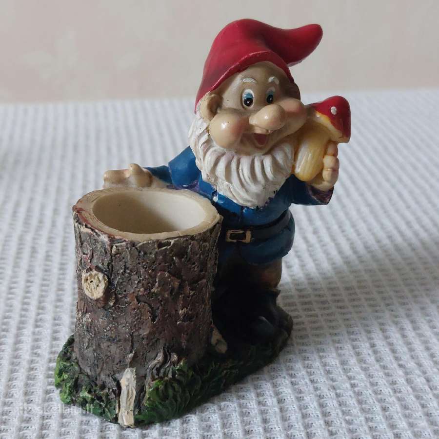 2 ( dvi ) figūrėlės-žvakidės " Nykštukai ". - nuotraukos Nr. 8