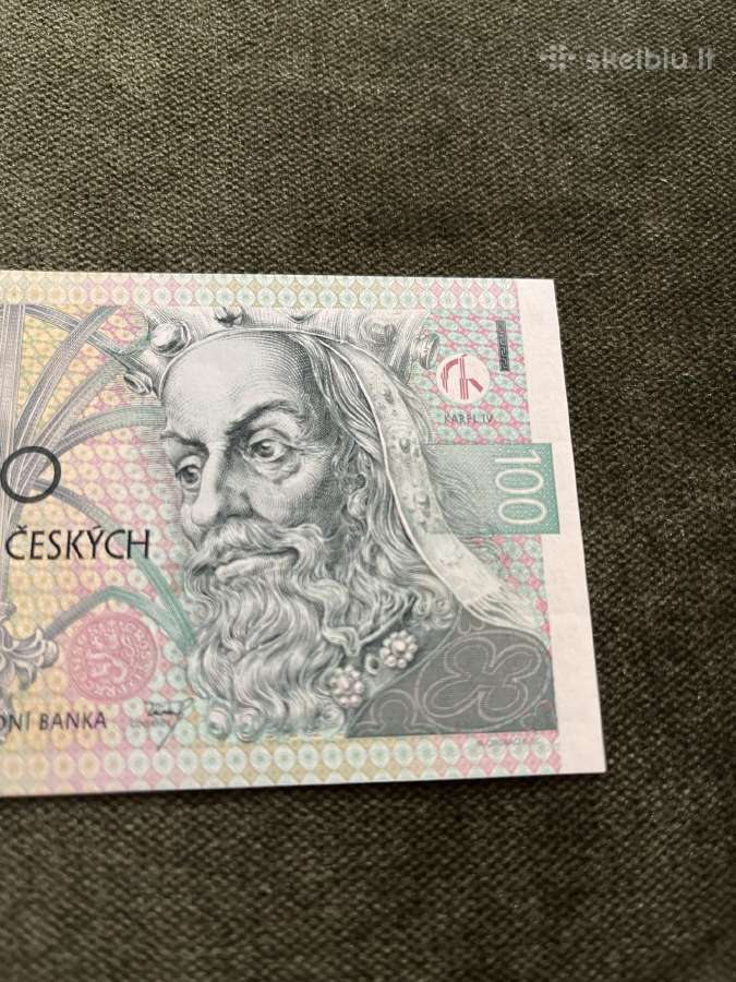 1997 Čekijos 100 kronų - nuotraukos Nr. 3