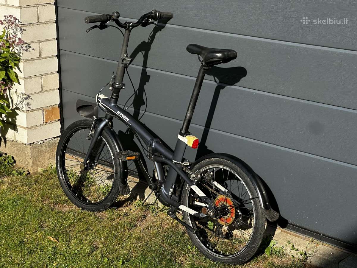20 Aliumininis Sulankstomasis Dviratis Btwin - nuotraukos Nr. 2