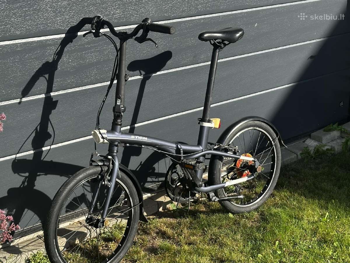 20 Aliumininis Sulankstomasis Dviratis Btwin - nuotraukos Nr. 3