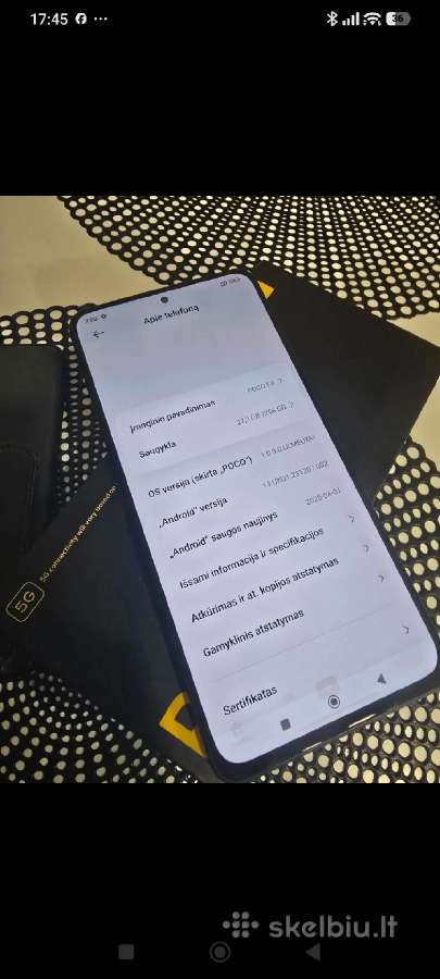 Telefonas Xiaomi Poco F4 256gb/8gb - nuotraukos Nr. 4