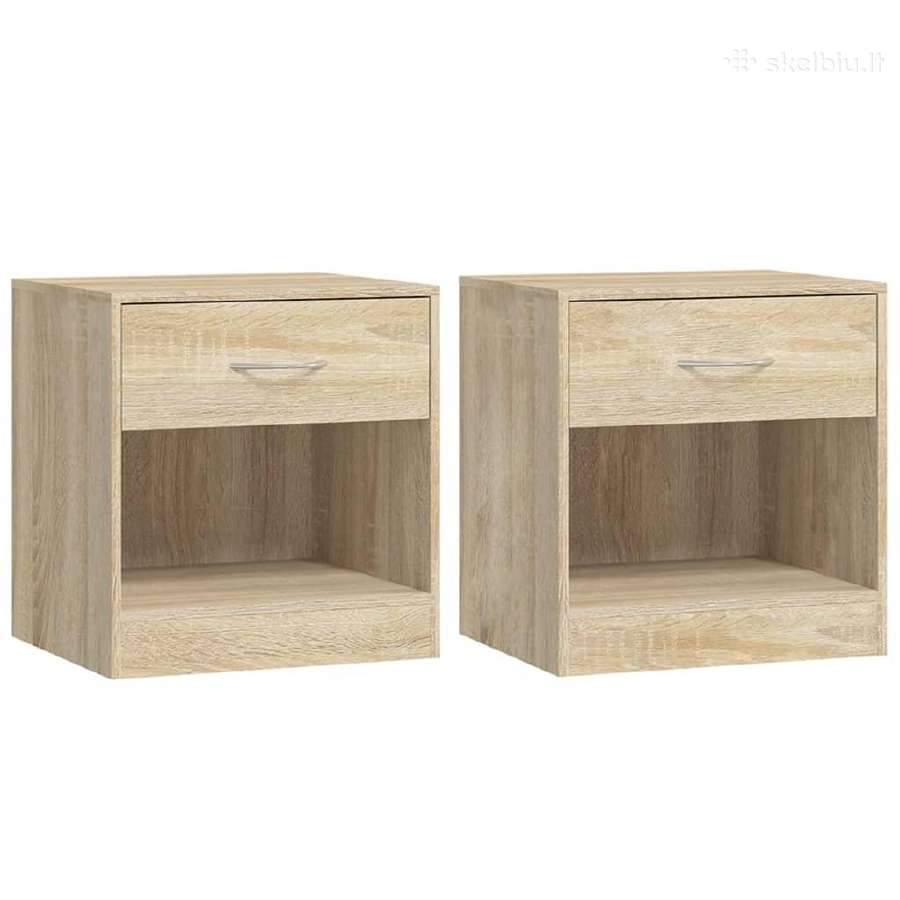 Naktiniai staliukai, 2 vnt vidaxl - nuotraukos Nr. 3