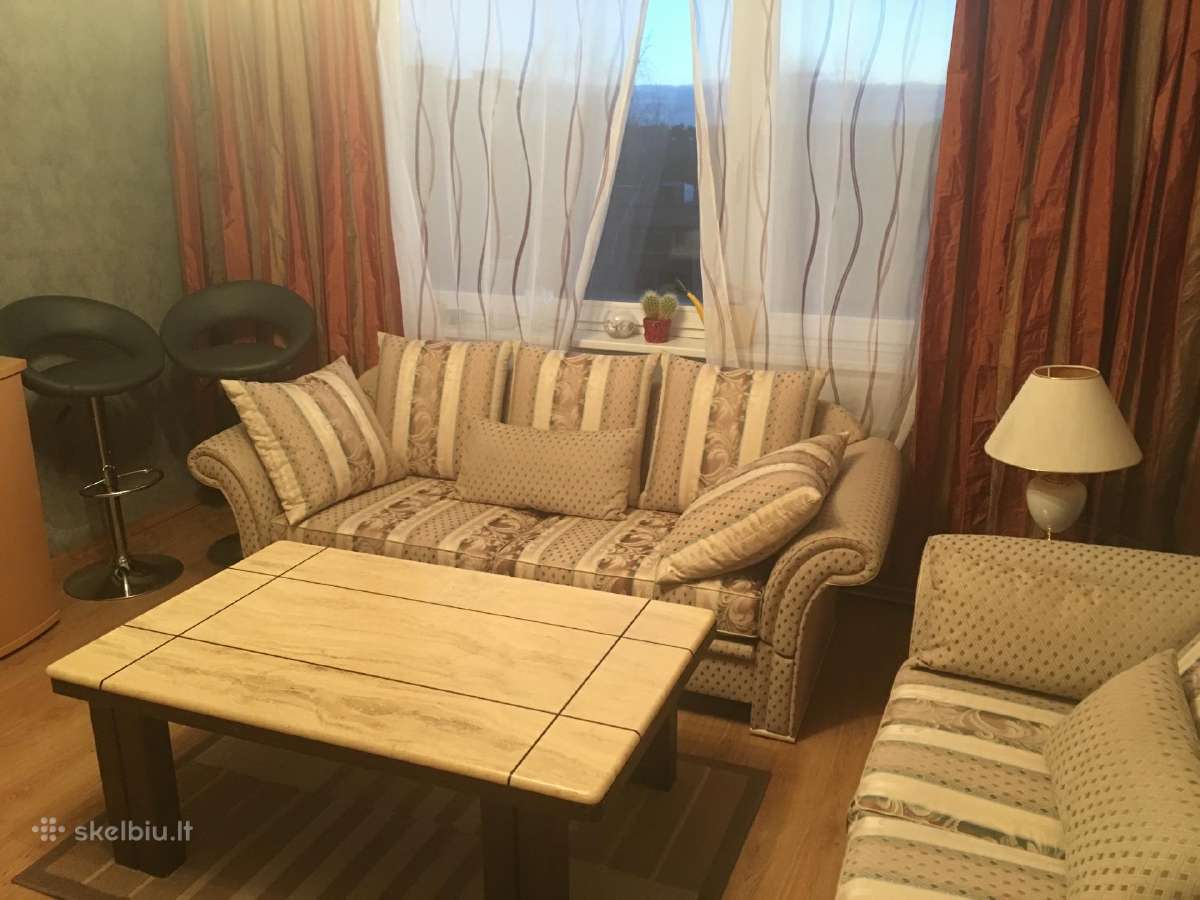 Parduodu minkštų svetainės baldų komplektą su stal - nuotraukos Nr. 6