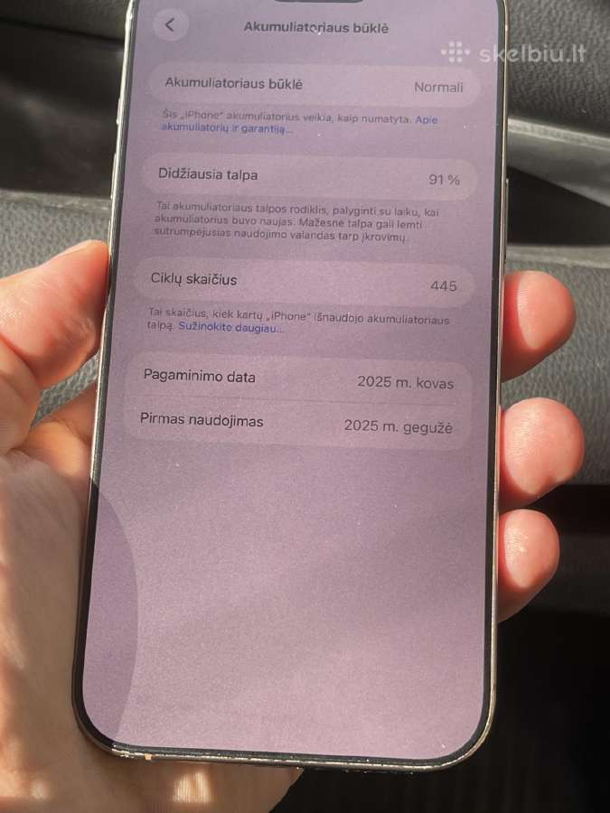iPhone 16 pro max - nuotraukos Nr. 3