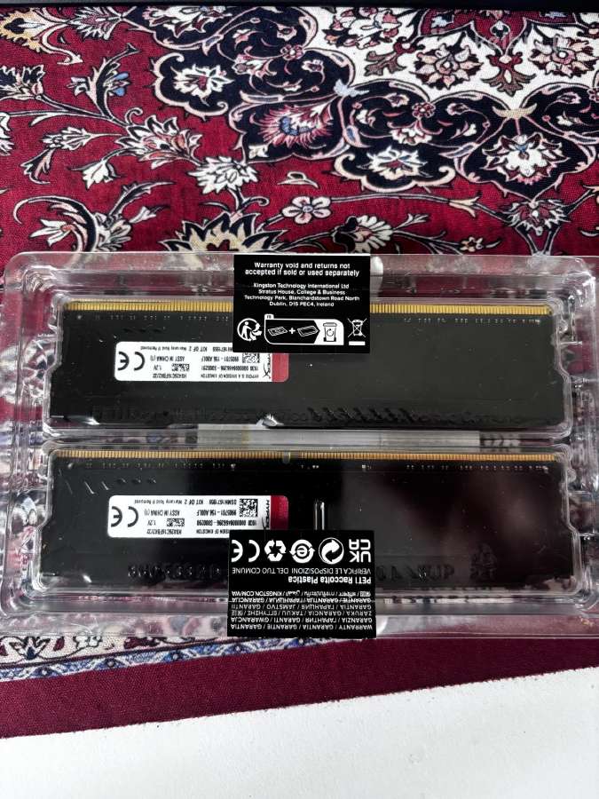 Kingston Hyperx Fury Ddr4 2x16 2666 MHz ramai - nuotraukos Nr. 3