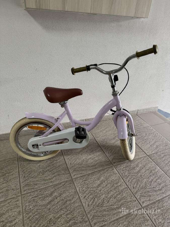Stoy 14" Vintage vaikiškas dviratukas (Candy Pink) - nuotraukos Nr. 2