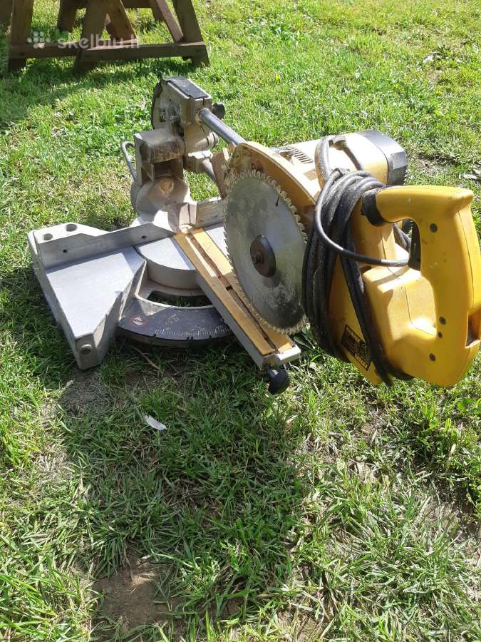 Dewalt skersinio pjovimo staklės - pjūklas - nuotraukos Nr. 3