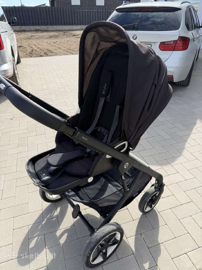 Parduodamas geros būklės sportinis Cybex vežimėlis - nuotraukos Nr. 9