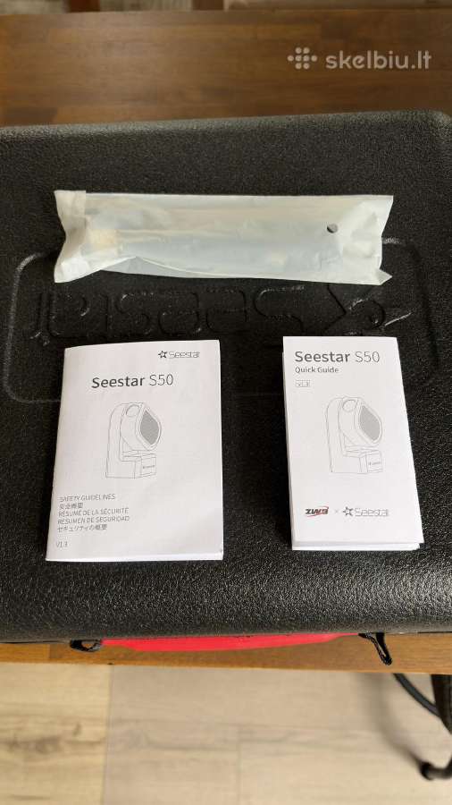Parduodu išmanų teleskopą Seestar S50 - nuotraukos Nr. 2